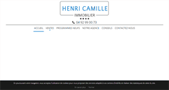 Desktop Screenshot of henricamille.com